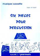 6 pièces 