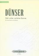 Geh unter, schöne Sonne 
