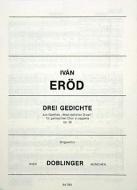 3 Gedichte aus Goethes West-östlicher Divan op.36 