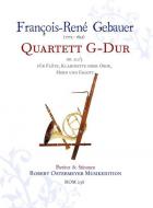 Quartett G-Dur op. 20/3 (Quatuor concertant) für Flöte, Klarinette oder Oboe, Horn und Fagott (1800) 