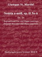 Sonata a minor op. 2 No. 6 