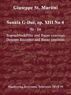 Sonata G Major op. 13 No. 4 
