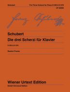 The three Scherzi for piano - Edited from the sources by Jochen Reutter 