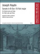 Sonata No. 3 B flat major Hob. V:3 
