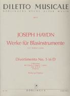 Divertimento No. 5 D major Hob II:D18 