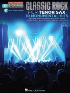 Classic Rock for Tenor Sax 
