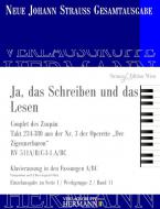 Ja, das Schreiben und das Lesen RV 511A/B/C-3 