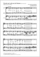 Wachet auf, ruft uns die Stimme MWV 36 Standard