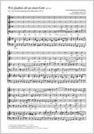 Wir glauben all an einen Gott A 12 Standard