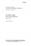 In The Lord Put I My Trust HWV 247 