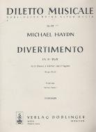 Divertimento D-Dur Perger 95, Erstdruck 