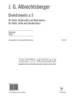 Divertimento a tre in F Erstdruck 