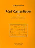 Fünf Galgenlieder 