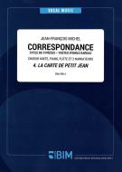Correspondance: 4th La carte de petit Jean Standard