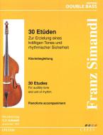 30 Etudes (Piano Accompaniment) 