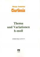 Thema und Variationen h-moll Nr. VL 80 