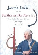 Parthia in Dis Nr. 1 & 2 für 2 Englischhörner, 2 Hörner und Fagott (Erstdruck) 