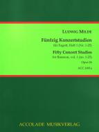 50 Concert Studies op. 26 - Volume 1 (no. 1-25) 