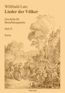 Lieder der Völker, Blockflötenquartette, Heft 25 