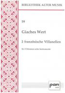 2 französische Villanellen 
