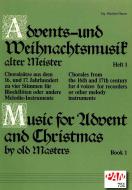 Music for Advent and Christmas by old Masters, Book 1-5 