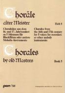 Chorales By Old Masters, Book 5 