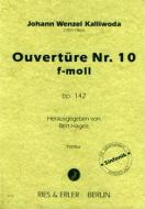 Ouvertüre Nr. 10 f-Moll op. 142 