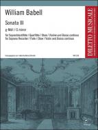 Sonata III g-Moll 