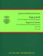 Fuge g-Moll BWV 578 