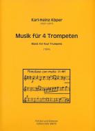 Musik für 4 Trompeten (1964) 