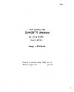 Quartetto Barbaro for String Quartet 