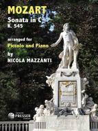 Sonata in C K 545 