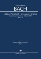 Liebster Immanuel, Herzog der Frommen 