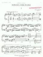 Sonata for Piano 