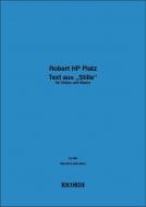 Text aus '€žStille' 