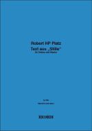 Text aus '€žStille' 