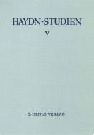 Haydn Studies Cover 5 