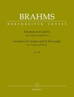 Sonatas in F minor and E-flat major op. 120 Standard