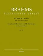 Sonatas in F minor and E-flat major op. 120 Standard