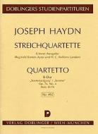 String quartet B flat major Hob. III:78 op. 76/4 