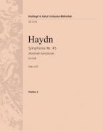 Symphonie Nr. 45 fis-moll Hob I:45 
