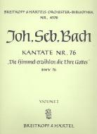 Die Himmel erzählen die Ehre Gottes 