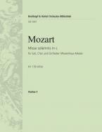 Missa solemnis in c-moll/C-Dur KV 139 