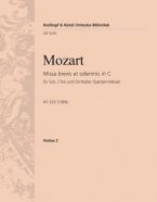 Missa brevis C-Dur KV 220 