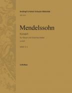 Konzert für Klavier und Streichorchester in a-moll 