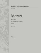 Konzert für Violine und Orchester G-dur KV 216 