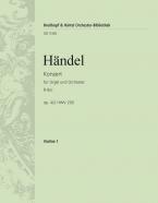 Orgelkonzert Nr. 2 B-Dur op. 4/2 HWV 290 