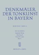 Denkmäler der Tonkunst in Bayern (Neue Folge) 14 