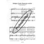 Heiligste Nacht, Finsternis weichet 