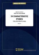 34 Characteristic Etudes for Low Horn Playing Standard